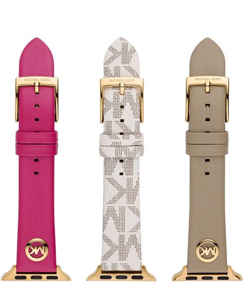 michael kors ladies leather strap watches|replacement Michael Kors watch strap.